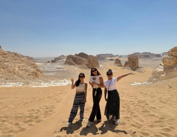 White Desert & Black Desert Day Tour from Cairo | Crystal Mountain, Agabat & Bahariya Oasis